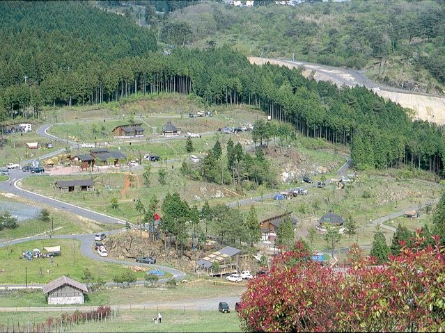 山口県 らかん高原 スカイパーク オートキャンプ場